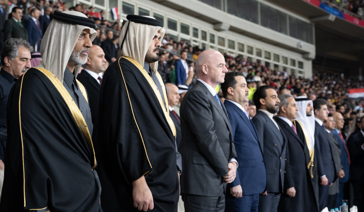 Sheikh Joaan attends opening ceremony of 25th Gulf Cup